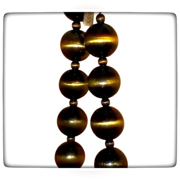 Vintage Signed Alabaster
Co. Matinee Necklace & Matching Bracelet - Picture 3 of 5